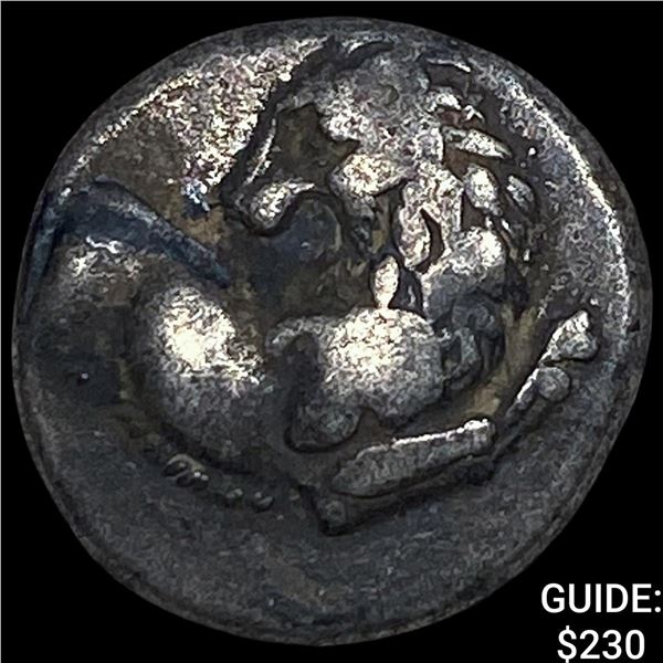 Ancient Greece Cherronesos 400-350 BC Silver  Hemidrachm NEARLY UNCIRCULATED