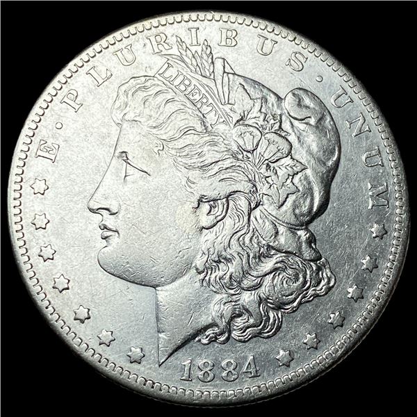 1884-S Silver Morgan Dollar NEARLY  UNCIRCULATED