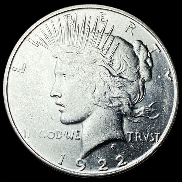1922-D Silver Peace Dollar CLOSELY  UNCIRCULATED