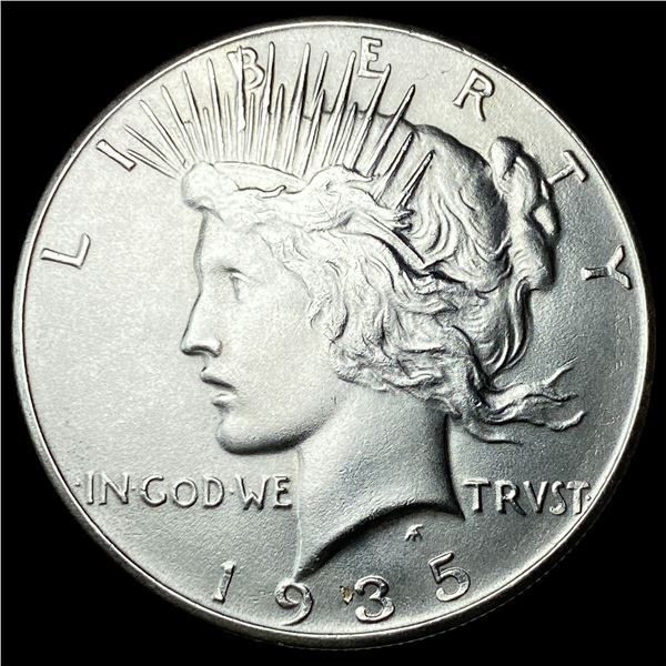 1935 Silver Peace Dollar UNCIRCULATED