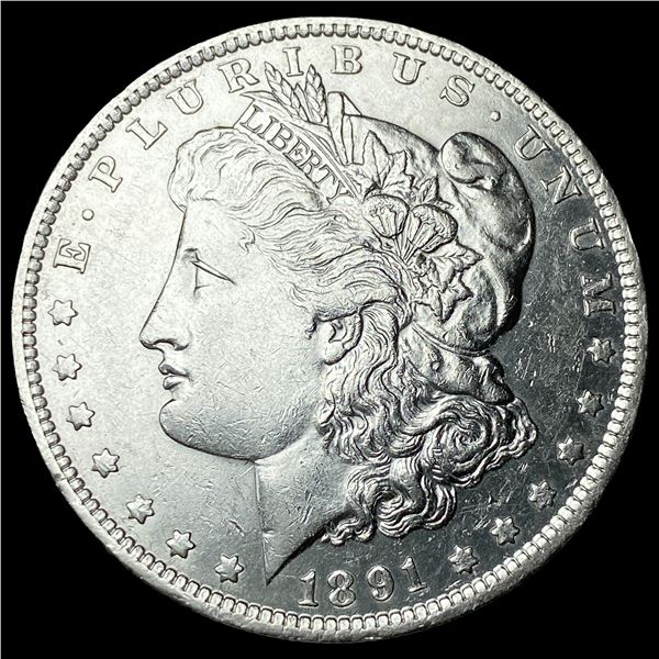 1891-O Silver Morgan Dollar CLOSELY  UNCIRCULATED