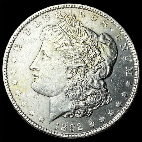 1892 Morgan Silver Dollar CLOSELY  UNCIRCULATED