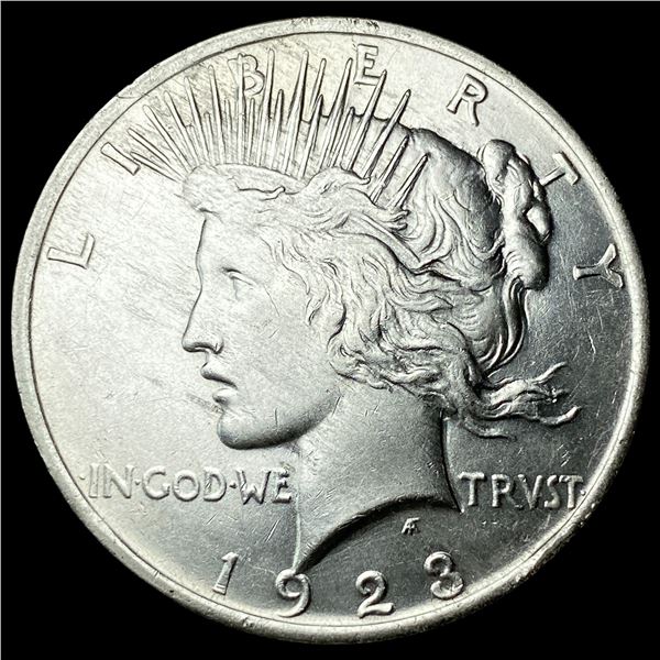 1923 Silver Peace Dollar LIGHTLY CIRCULATED