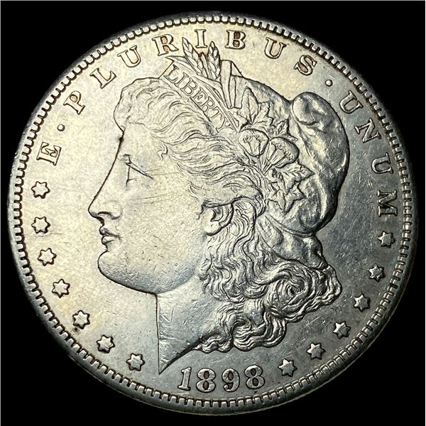 1898-S Silver Morgan Dollar NEARLY  UNCIRCULATED