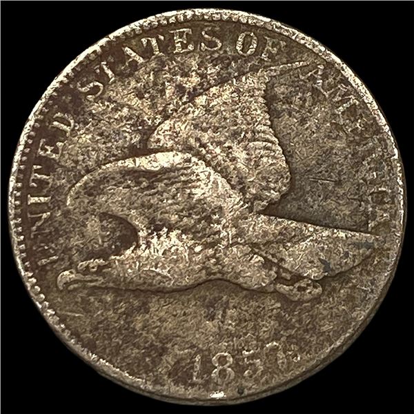 1857 Copper-Nickel Flying Eagle Cent HIGH   GRADE