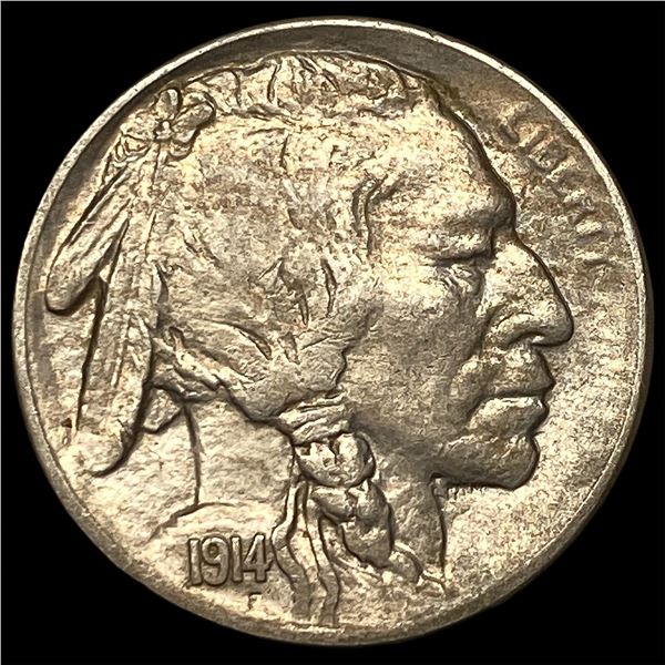 1914-S Buffalo Nickel CLOSELY UNCIRCULATED