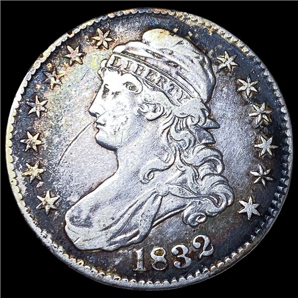 1832 Silver Capped Bust Half Dollar CHOICE BU