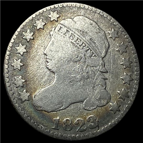 1823 Capped Bust Dime LIGHTLY CIRCULATED