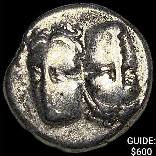 Ancient Greece Moesia, Istros 4th Century BC  Silver Drachm NEARLY UNCIRCULATED