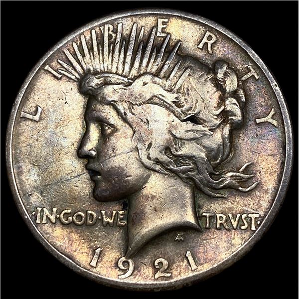 1921 Silver Peace Dollar LIGHTLY CIRCULATED