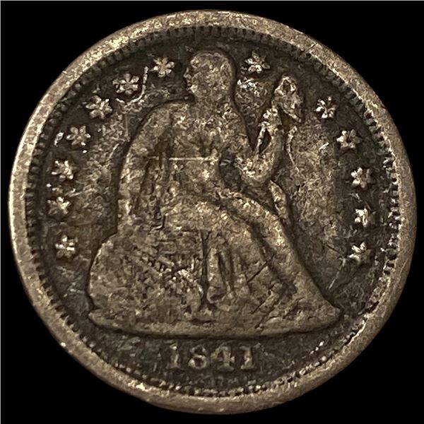 1841-O Silver Seated Liberty Dime NICELY   CIRCULATED
