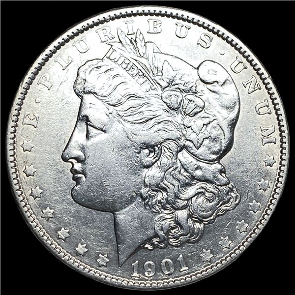 1901 Morgan Silver Dollar CLOSELY   UNCIRCULATED