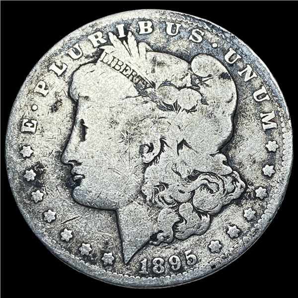 1895-S Silver Morgan Dollar NICELY CIRCULATED