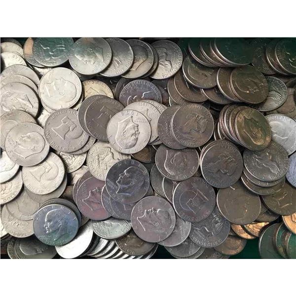 [100 coins] Eisenhower Dollars Nice CIRC