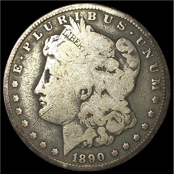 1890-CC Silver Morgan Dollar NICELY   CIRCULATED