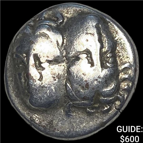 Ancient Greece Moesia, Istros 4th Century BC  Silver Drachm NEARLY UNCIRCULATED