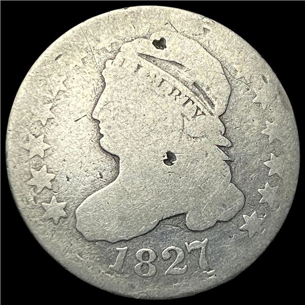 1827 Capped Bust Silver Dime NICELY   CIRCULATED