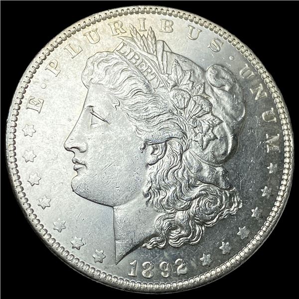 1892 Silver Morgan Dollar CHOICE BU