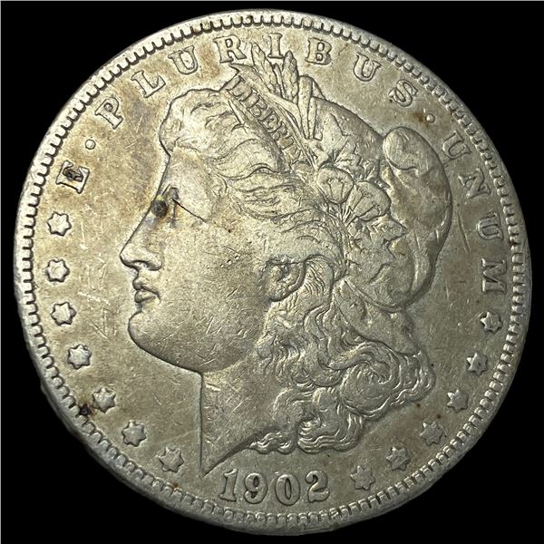 1902 Morgan Silver Dollar LIGHTLY CIRCULATED