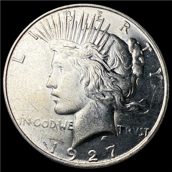 1927-D Peace Silver Dollar CHOICE BU