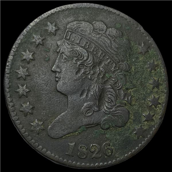 1826 Classic Head Half Cent HIGH GRADE