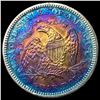 Image 2 : 1874 Toned Arrows Seated Liberty Quarter  CLOSELY UNCIRCULATED