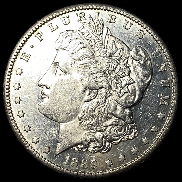 1889-S Silver Morgan Dollar CHOICE AU