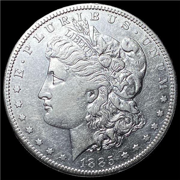 1885-S Silver Morgan Dollar NEARLY  UNCIRCULATED