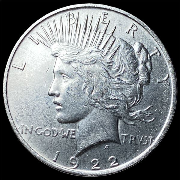 1922-D Silver Peace Dollar CLOSELY  UNCIRCULATED