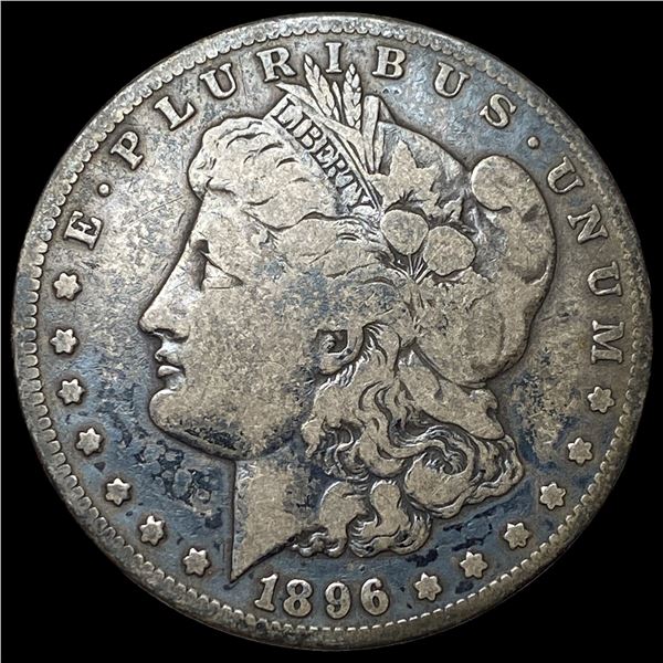 1896-S Silver Morgan Dollar NICELY CIRCULATED