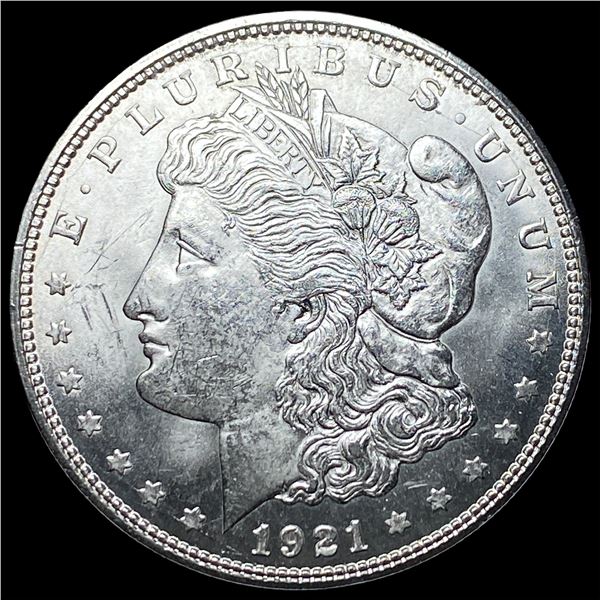 1921-D Silver Morgan Dollar CHOICE BU