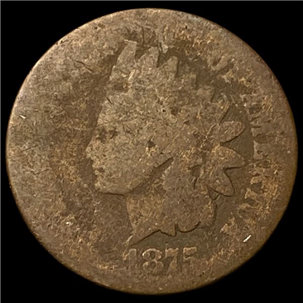 1875 Indian Head Cent NICELY CIRCULATED