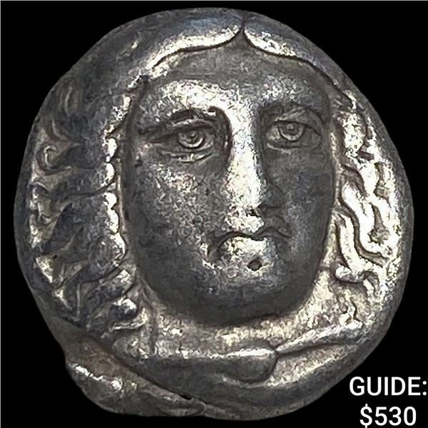 Ancient Greece, Satraps of Caria 377-334 BC  SIlver Drachm NEARLY UNCIRCULATED
