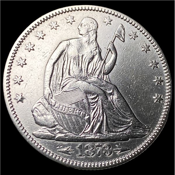 1873 Arrows Seated Liberty Half Dollar   UNCIRCULATED