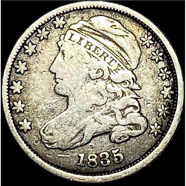 1835 Capped Bust Dime NICELY CIRCULATED
