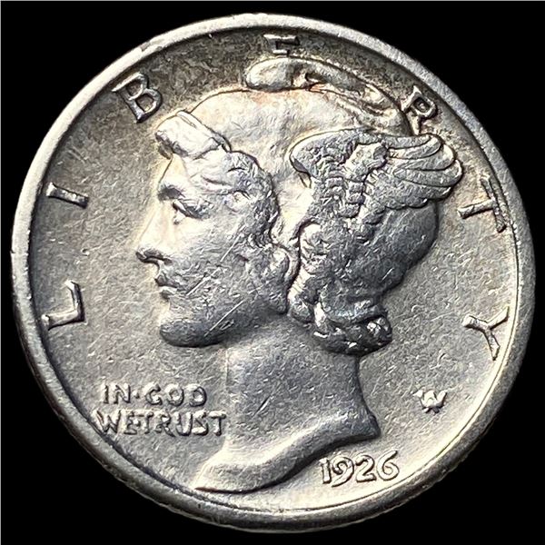 1926-D Silver Mercury Dime CLOSELY   UNCIRCULATED
