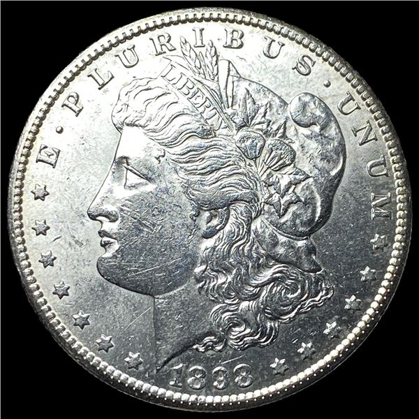 1898-S Silver Morgan Dollar CHOICE AU