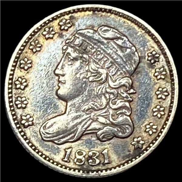 1831 Silver Capped Bust Half Dime NEARLY   UNCIRCULATED