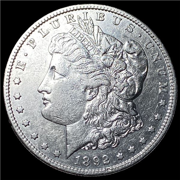 1892-S Morgan Silver Dollar CLOSELY  UNCIRCULATED