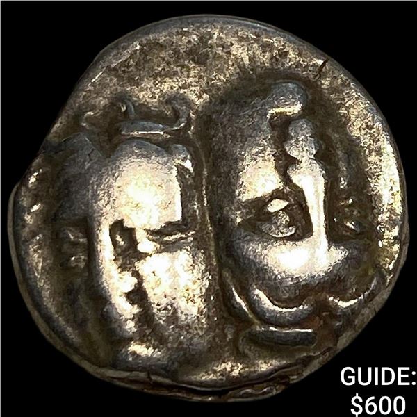 Ancient Greece Moesia, Istros 4th Century BC  Silver Drachm NEARLY UNCIRCULATED