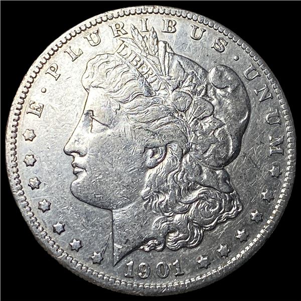 1901-S Silver Morgan Dollar NEARLY  UNCIRCULATED