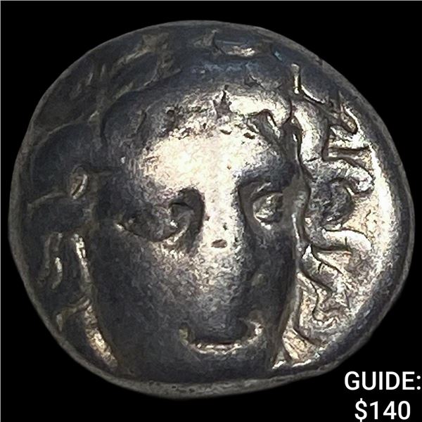 Ancient Greece, Satraps of Caria 377-334 BC  SIlver Drachm NEARLY UNCIRCULATED