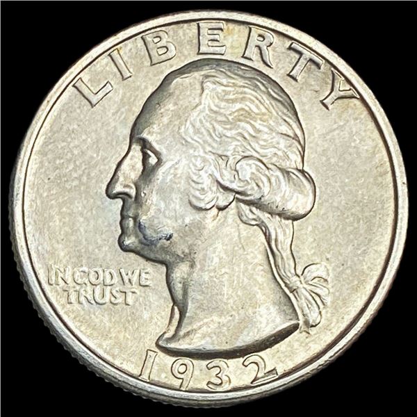 1932-S Silver Washington Quarter UNCIRCULATED