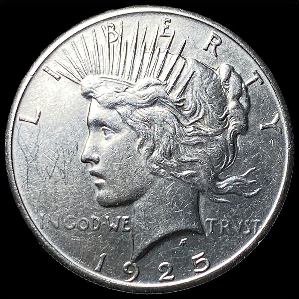 1925 Peace Silver Dollar CHOICE AU
