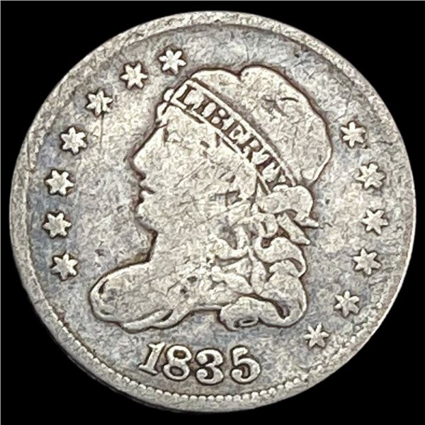 1835 Capped Bust Half Dime NICELY CIRCULATED
