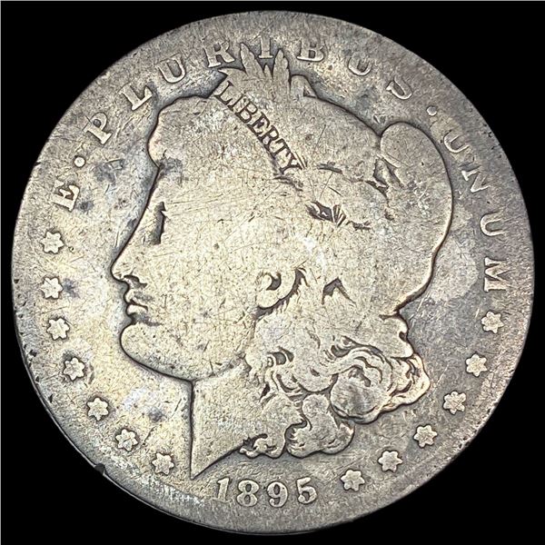 1895-S Silver Morgan Dollar NICELY CIRCULATED