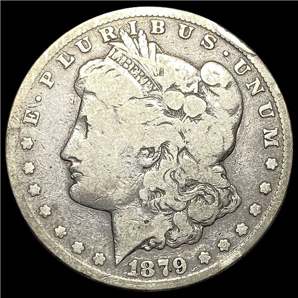 1879-CC Silver Morgan Dollar NICELY   CIRCULATED NICELY CIRCULATED