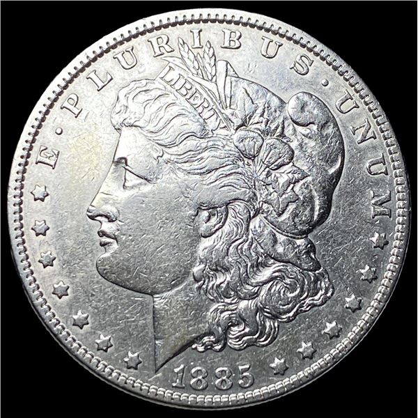 1885 Silver Morgan Dollar CLOSELY  UNCIRCULATED