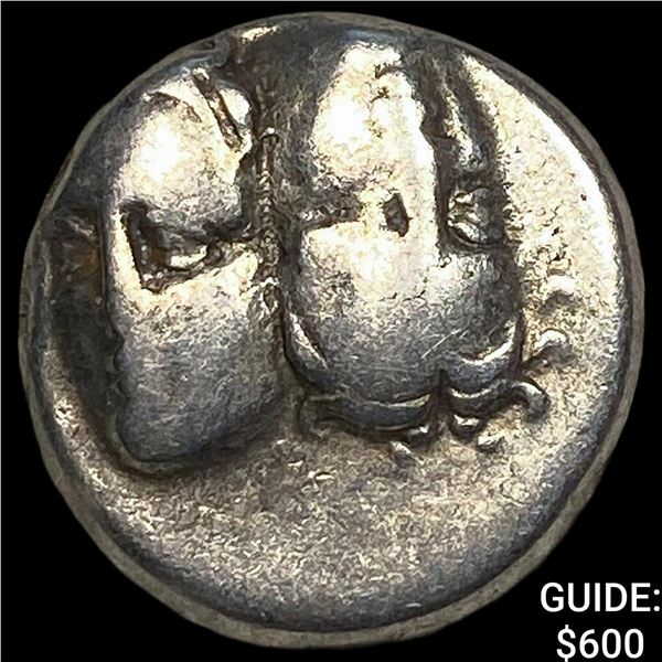 Ancient Greece Moesia, Istros 4th Century BC  Silver Drachm NEARLY UNCIRCULATED