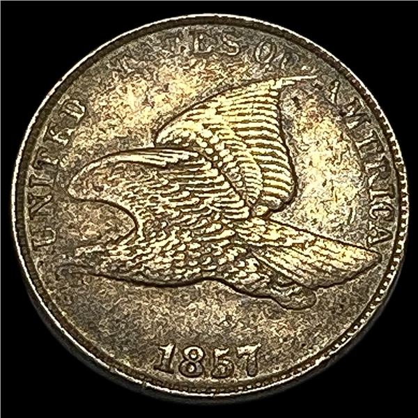 1857 Flying Eagle Cent CLOSELY UNCIRCULATED